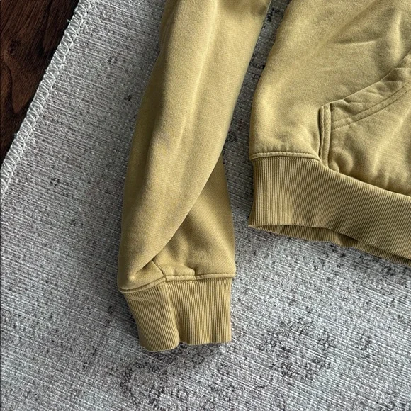 Aritzia Mustard Yellow Hoodie - Picture 4 of 9